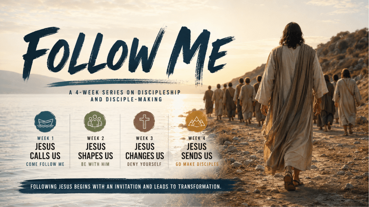 July message series - FOLLOW ME