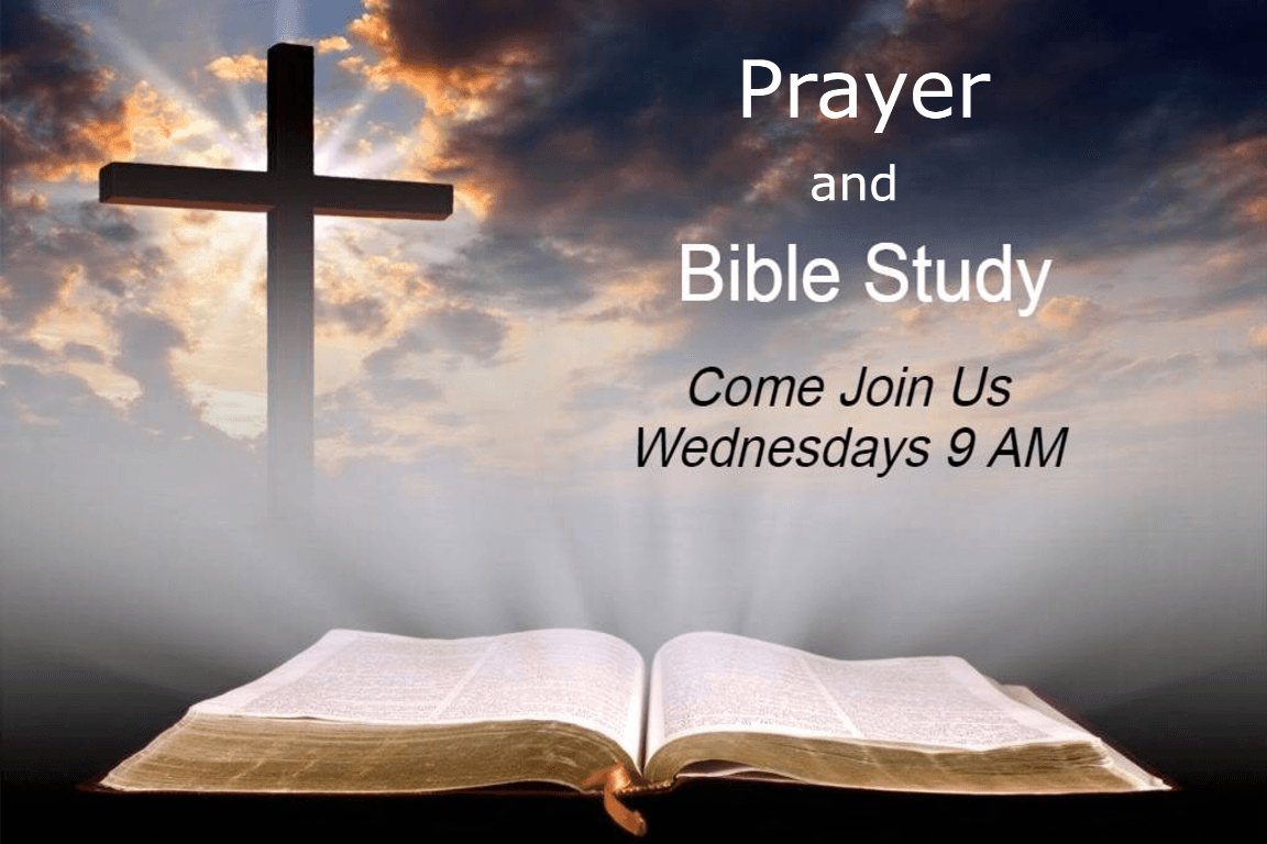 Bible Study - Wednesdays 9AM