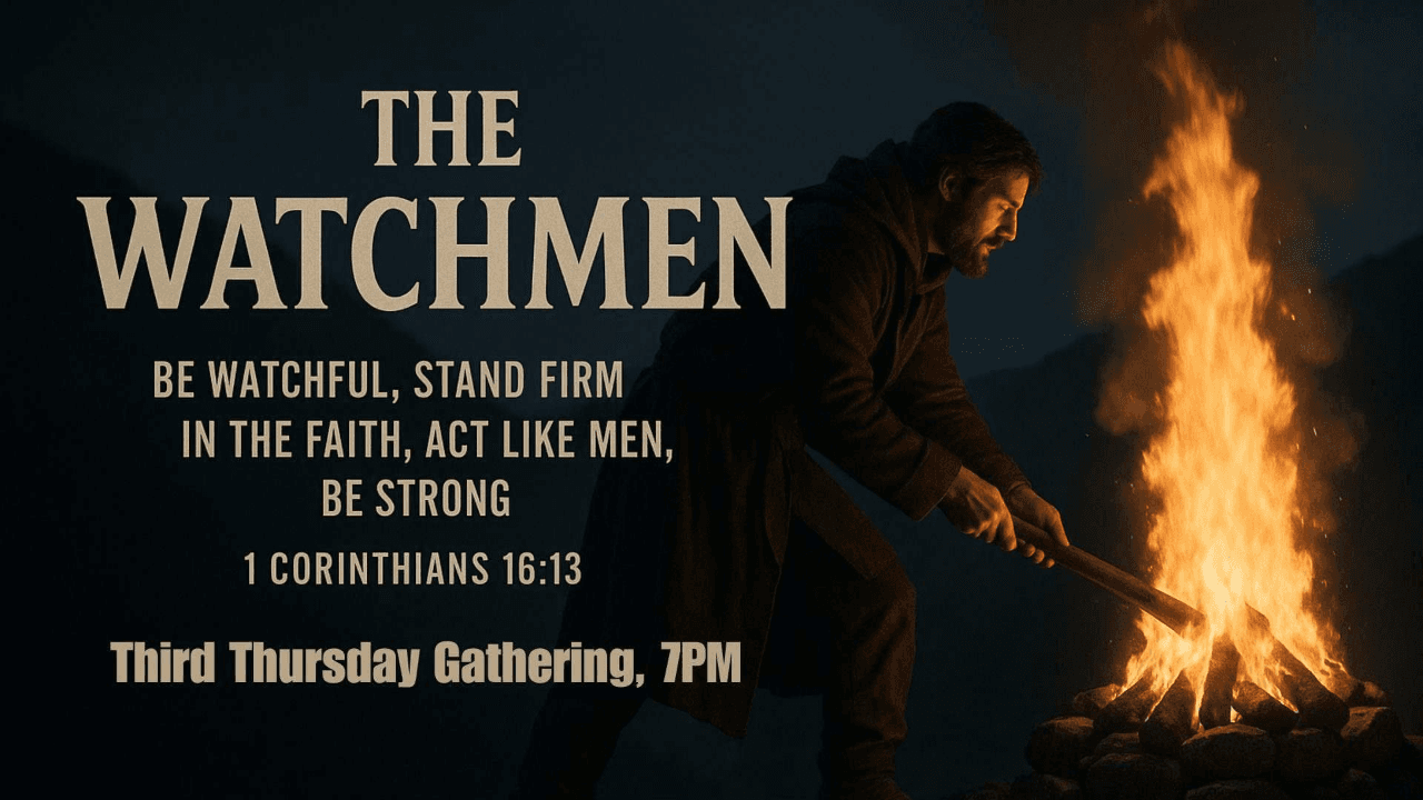 The Watchmen 3rd Thursday of the month 7 pm