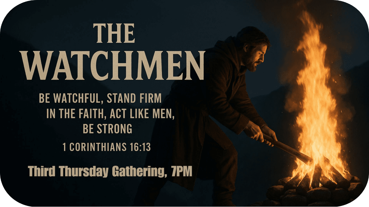 The Watchmen 3rd Thursday of the month 7 pm
