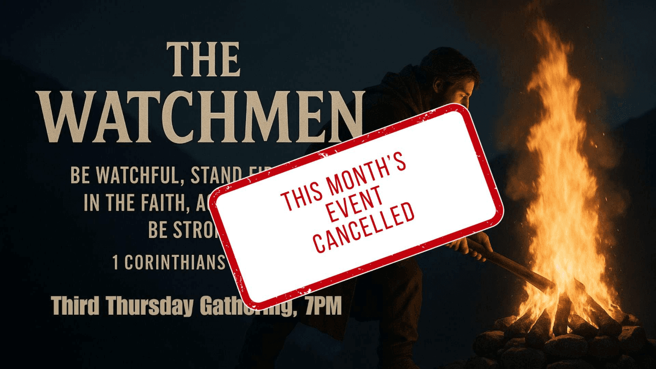 WATCHMEN - 3rd Thursdays 7 PM